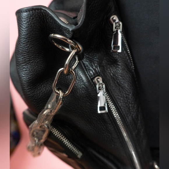 Leather Chain Backpack: RARE - Picture 4 of 5